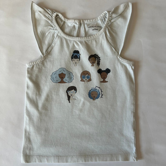 Girl’s Sleeveless Shirt