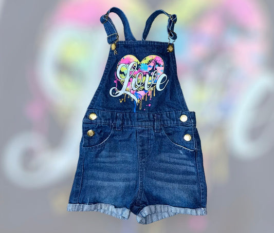 Toddler Girl's Overalls